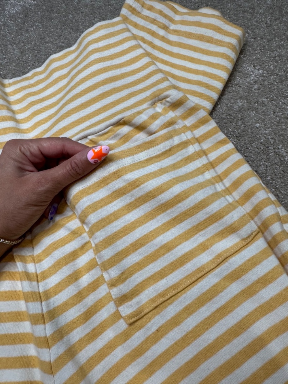 Boutique Striped Sweatpants - Picture 4 of 5